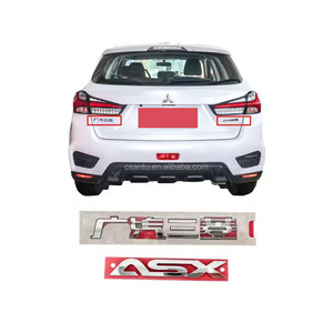 Pezzi di ricambio Auto per <span class=keywords><strong>Mitsubishi</strong></span> <span class=keywords><strong>ASX</strong></span> 4WD posteriore del portellone posteriore del Kit decalcomania nuovi pezzi di ricambio per Auto con lettera <span class=keywords><strong>ASX</strong></span> Logo Mark - Product Image 2