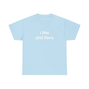 T-shirt unisexe à col rond et manches courtes avec impression numérique « I Like Shit Films », pour adulte, promotionnel - Product Image 2