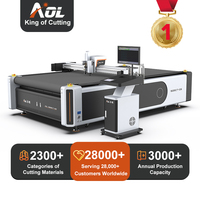Máquina de Corte de Cuero Artificial CNC AOL de Alta Precisión con 3 Años de Garantía para Uso Industrial