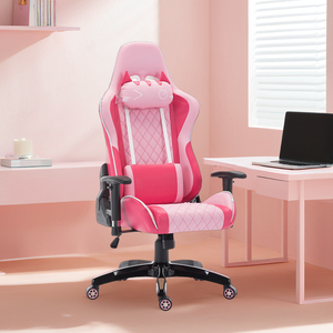 Gelişmiş konfor için Modern Hello Kitty yönetici pembe oyun sandalyesi ayar özelliği - Product Image 3