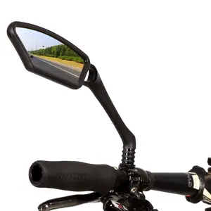 MTB Road Bike 360 Degree Rotation Bicycle Rearview Mirror Stainless Steel Mirror Surface