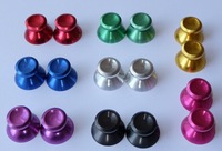 Joystick analogique en métal 3D, capuchon de poignée en forme de champignon pour manette PlayStation 5/PS5/PS4/XBOX ONE, bâton analogique de remplacement