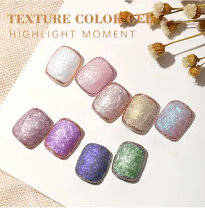 Esmalte de gel de uñas de uso profesional de salón de diseño personalizado 10 colores pintura de Arte de uñas esmalte de uñas más vendido