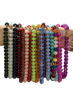 Nouveau Collier Tendance Bohème Fait Main Géométrique Plaqué Or 18K avec Perles en Plastique et Roues en Résine Acrylique Colorées pour Femme – Idéal Plage et Été