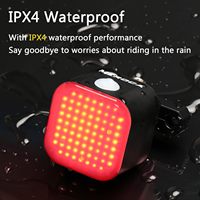 Support de vélo Airtag pour vélo GPS Tracker Light Hidden GPS Unit Holder with Battery Power for Night Riding Cycling Taillight