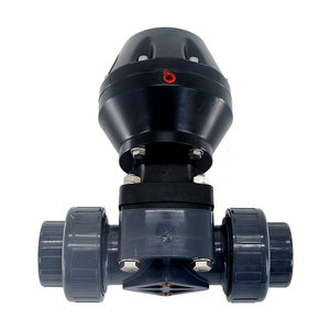 Válvula Neumática de Diafragma de PVC DN15 1/2 Pulgadas para Control de Agua de Uso General - Product Image 4