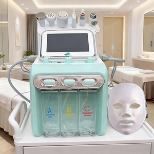 Wholesale Hydro Beauty Facial Machine Multifunction Jet Peel Oxygen 7 in 1 Face Deep Clean Facial Care Machine - Product Image 1