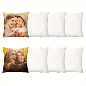 Sublimação Pillow Case Blanks Branco Capas de Almofada Personalizadas Impressão Pillow <span class=keywords><strong>Covers</strong></span> Blanks Custom Logo Pillow Case Sublimação - Product Image 1