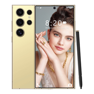 Smartphone Telefonos Mobiles S24Ultra Téléphone à écran HD de 7.3 pouces Carte mémoire 4 + <span class=keywords><strong>64</strong></span> + 128 Go Smartphone Dual SIM Dual Cellphone - Product Image 1