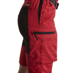 BLAKLADER - 714918455699C36 Women's Service shorts <b>stretch</b> Red/<b>Black</b> - EAN 7330509586778 WORK <b>TROUSERS</b> WORK SHORTS - Product Image 4