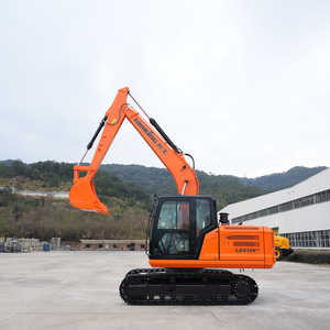 Excavatrice sur chenilles Lonking CDM6150W d'occasion, configuration entièrement d'origine, 14 tonnes, moteur PLC, haute efficacité, faibles émissions, pompe à moteur - Product Image 1