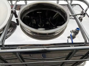 מחיר נמוך מכירה 1200 ליטר נירוסטה אחסון דלק מיכל שמן מיכל בנזין דיזל מיכל נוזל - Product Image 3