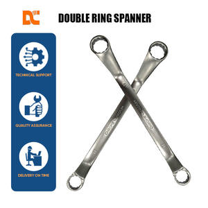 Clé dynamométrique à double tête à cliquet en acier au chrome-vanadium de qualité industrielle, ensemble d'outils de réparation automobile avec poignée ergonomique - Product Image 1