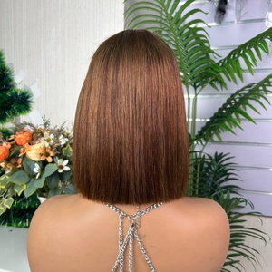 ราคาขายส่ง ขายดี วิกผมบ๊อบ 2*6 ซุปเปอร์ดับเบิ้ลดรอน ผมแท้ 100% - Product Image 1