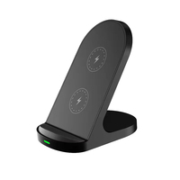 Station de charge rapide 15W Chargeur sans fil Type C Support de charge sans fil pour téléphone pour iPhone