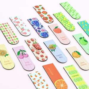 Free Design Personalized Magnetic <b>Bookmark</b> Page Clip School University Cute Reading <b>Gifts</b> Markers Clips for Book Lovers - Product Image 3