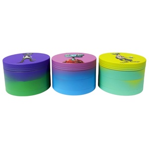 Good Quality Spice Crusher Zinc Smoking Accessories 63MM Zinc Alloy <b>Herb</b> <b>Grinder</b> Tobacco <b>Grinder</b> - Product Image 4