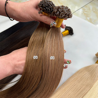 Extensiones de Cabello Humano Remy SDD con Punta Plana Pre-Adherida de Queratina para Balayage al por Mayor 2026 - MOQ Extensiones de Cabello con Adhesión de Queratina