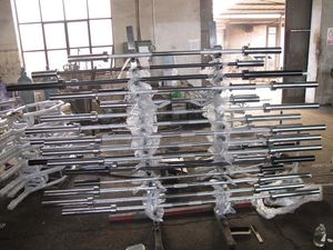 Barras de 20 kg (45 lb) para Gimnasio, Equipo de Levantamiento de Pesas, Entrenamiento de Fuerza, Barras, Barras Olímpicas, <span class=keywords><strong>Barra</strong></span> de Cerakote, <span class=keywords><strong>Barra</strong></span> de Pesas - Product Image 4