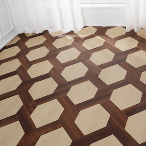Parquet SPC con Base IXPE de 12 mm, Logotipo Personalizado ODM, Superficie con Relieve, Sistema de Cierre por Clic, para Interiores de Oficina, Capa de Desgaste de 0,15 mm - Product Image 2