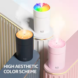 Humidificador USB con Luz de 7 Colores, Purificador de Aire, Difusor de Aroma con Simulación de Llama de Fuego, Humidificador de Aromaterapia con Aceites Esenciales - Product Image 2