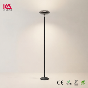 Lámpara de Pie <span class=keywords><strong>LED</strong></span> Moderna RGB Inteligente con Control Remoto, Tres Zonas Independientes, Altura Ajustable, para Dormitorio - Product Image 2