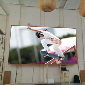 Mur vidéo LED d'intérieur P1.25 COB haute résolution 4k 8k pour bar sportif, puce GOB, écran d'affichage LED 640x480/640x640 - Product Image 1