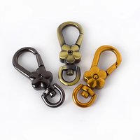 Meetee F3-34 9*45mm DIY Fleur En Forme De Alliage Homard Fermoirs Crochets Matériel Accessoires pour Sacs Porte-clés Décoratif Chien Boucles
