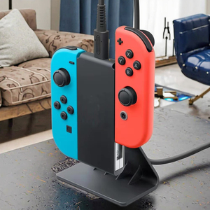 Station de charge pour Joy-Con Nintendo (double) – Accessoires de jeu pour support de charge de manette avec câble - Product Image 3
