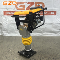 Pilon vibrant à essence GZD 5,5 CV, type 125, pour le compactage du sol et de l'asphalte