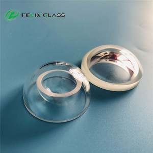 โดมกระจกแซฟไฟร์ออปติคอล FELIX D100 มม., ฝาครอบโดมกระจกแซฟไฟร์ทรงครึ่งวงกลมสำหรับกล้องวงจรปิด - Product Image 6