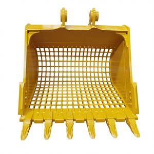 Skelett de godet tamiseur pour excavatrice 20-30 tonnes haute résistance, résistant à l'usure, pour le criblage de roches BUOCHUANG - Product Image 2