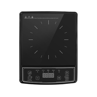 Appareil de cuisine de qualité CE standard de l'UE 220-240V fonctions de cuisson multiples 2000W table de cuisson à induction unique