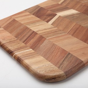 Grande planche à découper en bois d'acacia Petite moyenne avec grain fin Épais Grand bloc de boucher pour cuisine restaurant - Product Image 1