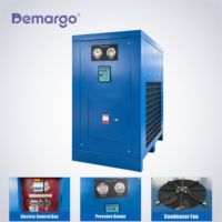 Sécheur d'air réfrigéré 600 CFM à prix d'usine, 17 Nm/min, sécheur d'air à refroidissement par plaques métalliques en aluminium pour compresseur d'air