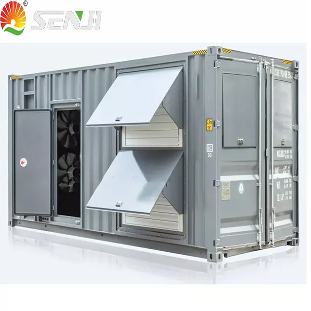 100kWh 500kWh 1MWh 2MWh Sistema de energía solar Batería de litio Sistemas de almacenamiento de energía Utilidad Contenedor de almacenamiento de energía ESS
