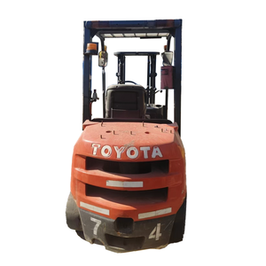 Precio barato Máquina de transporte 3 toneladas 3000mm Altura de elevación Carretilla elevadora diesel usada Carretilla elevadora - Product Image 2