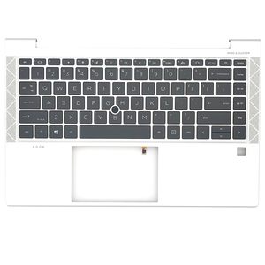 อะไหล่เคสด้านบนคีย์บอร์ดเรืองแสงสำหรับ HP eliteBook 840 G7 G8 745 G8แล็ปท็อปฝาครอบด้าน<span class=keywords><strong>บน</strong></span> M36312-001 - Product Image 1