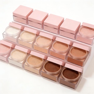 Polvo Mineral de Plátano con Logotipo Personalizado, Polvo Fijador Rosa, Marca Privada, Maquillaje Vegano <span class=keywords><strong>para</strong></span> Rostro, 30g, OEM, Polvo Fijador Translúcido Suelto - Product Image 3