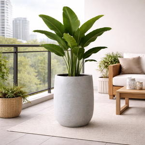 Set Planters Pots Eco-Friendly Fiberglass Large Pots For Plants Tall Indoor <b>Best</b> Quality Planter Flower Pots Planters Garden - Product Image 3