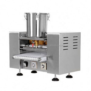 Machine automatique 220V 110V pour la fabrication de produits céréaliers : machine à peaux de raviolis, rouleaux aux œufs, samosas et rouleaux de printemps - Product Image 3