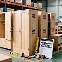 Fournisseur de meubles Amazon FBA entièrement conforme aux normes du marché européen, certifié ISO9001, inspection de qualité rapide par un tiers avant expédition