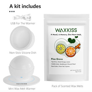 Customize Logo <b>Wax</b> <b>Melt</b> Warmer Kit USB Powered Flameless Electric <b>Wax</b> Warmer for <b>Wax</b> <b>Melts</b> for Home Fragrance and Gift Shops - Product Image 4