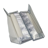 Feuille d'or personnalisée estampage étiquette de bouteille de vin papier brillant emballage en aluminium texturé pour le vin soins personnels code à barres pour le chocolat