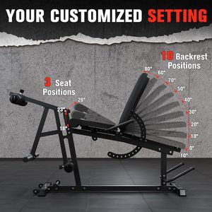 Máquina de extensión y flexión de piernas CZFIT, máquina especial para levantar piernas para desarrollar cintura y isquiotibiales, para uso comercial en gimnasios. - Product Image 4