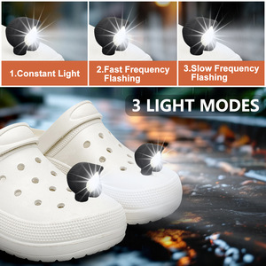 Phares rechargeables pour chaussures, 2 pièces pour chaussures, phares étanches, feux de course fantaisie pour coureurs, feux de chaussures - Product Image 6