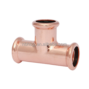<strong>Copper</strong> Tee, Elbow, Coupling Press Fittings M Profile Plumbing Supplier - Product Image 2