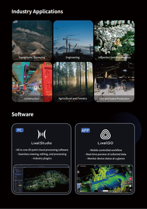 โมดูล XGRIDS Lixel L2 Pro LiDAR+Visual+IMU รุ่นใหม่ล่าสุด ระบบ AI จัดการข้อมูลแบบเรียลไทม์ คุณภาพสูง พร้อมระบบ SLAM แบบพกพา 16 ช่องสัญญาณ 3 - Product Image 5