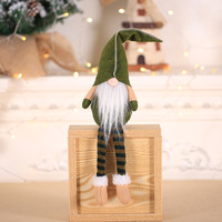 Figurine de Noël en gros Père Noël, Poupée Sans Visage, Ornement Elfe de la Forêt Nordique, Décoration de Vitrine, Décoration Intérieure, Cadeau de Fêtes