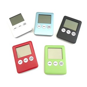 MHK575 Outils de cuisine, horloge magnétique LCD, grand écran LCD, minuteur de cuisine numérique, minuteur électronique carré pour aliments, compte à rebours - Product Image 2